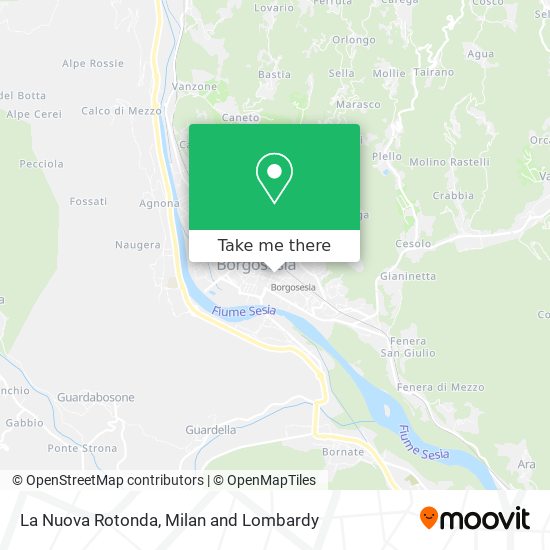 La Nuova Rotonda map