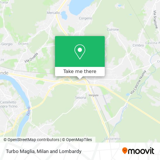 Turbo Maglia map