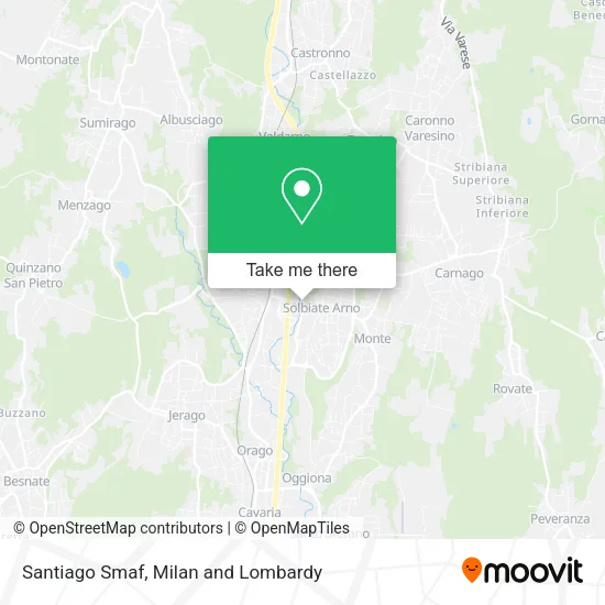 Santiago Smaf map