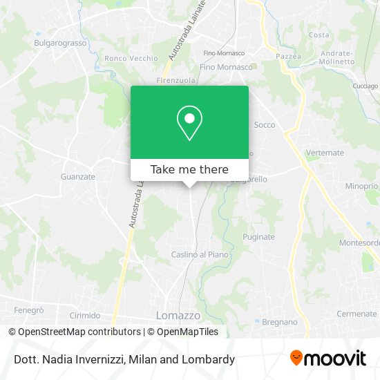 Dott. Nadia Invernizzi map