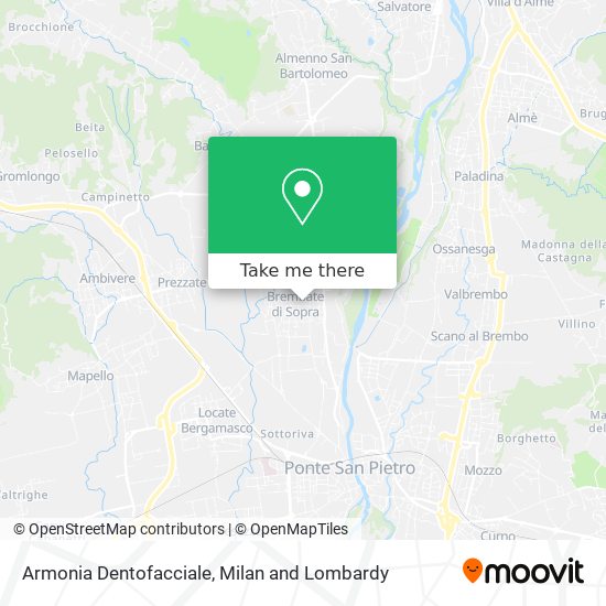 Armonia Dentofacciale map