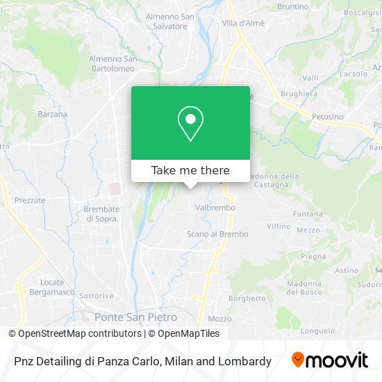 Pnz Detailing di Panza Carlo map