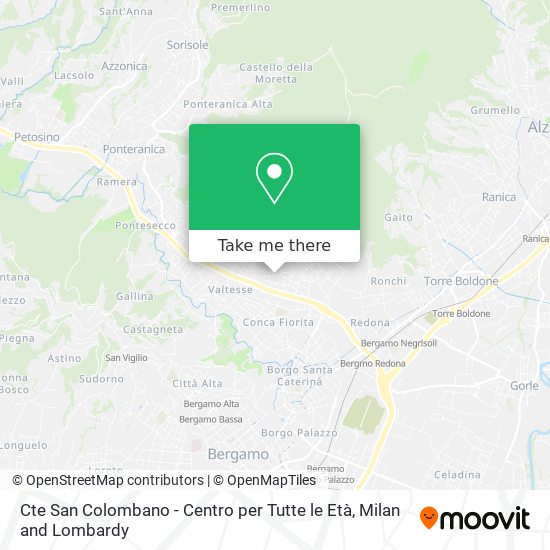 Cte San Colombano - Centro per Tutte le Età map