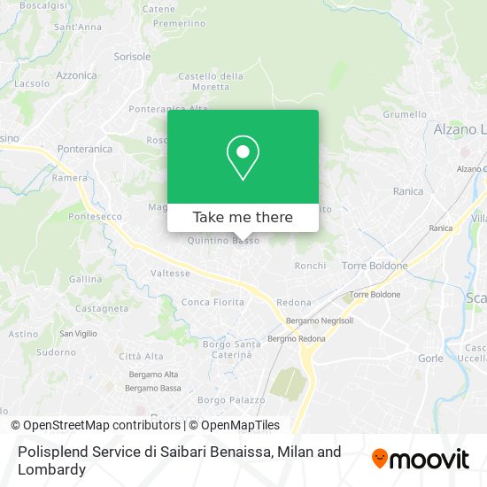 Polisplend Service di Saibari Benaissa map