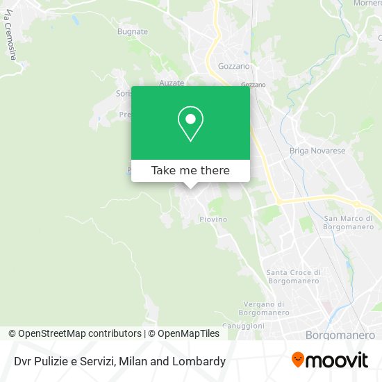 Dvr Pulizie e Servizi map