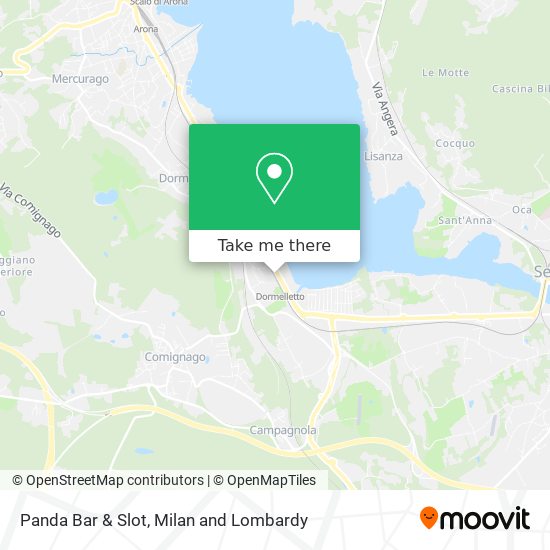 Panda Bar & Slot map
