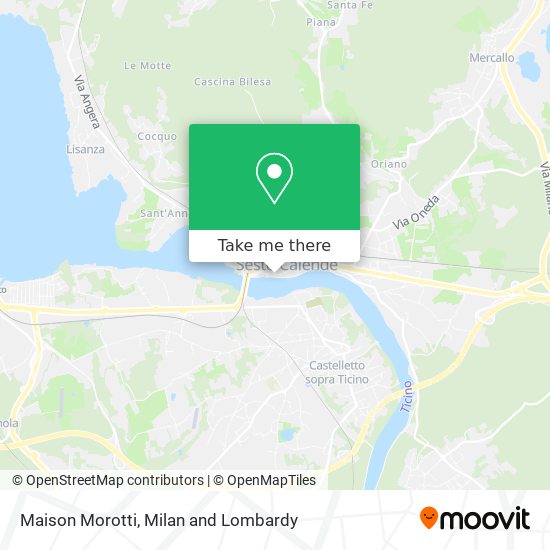 Maison Morotti map