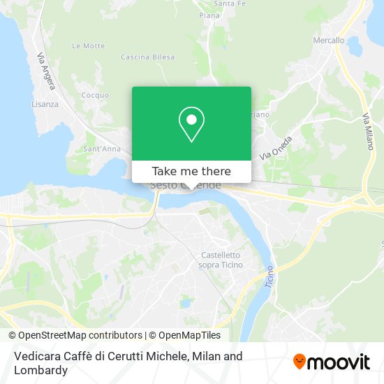 Vedicara Caffè di Cerutti Michele map