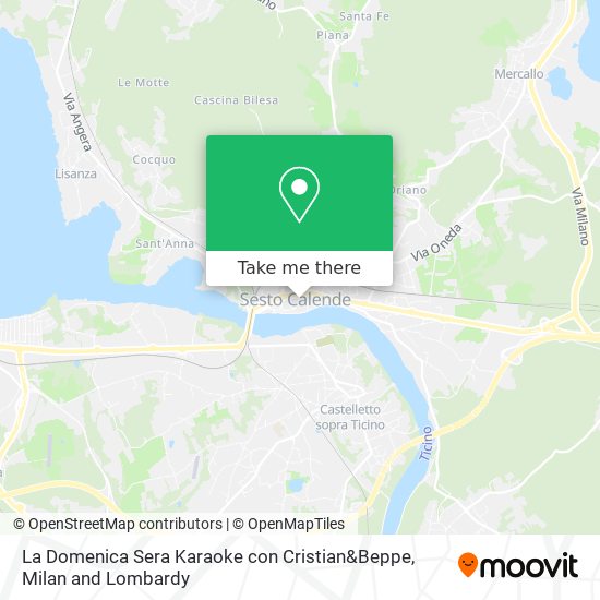 La Domenica Sera Karaoke con Cristian&Beppe map