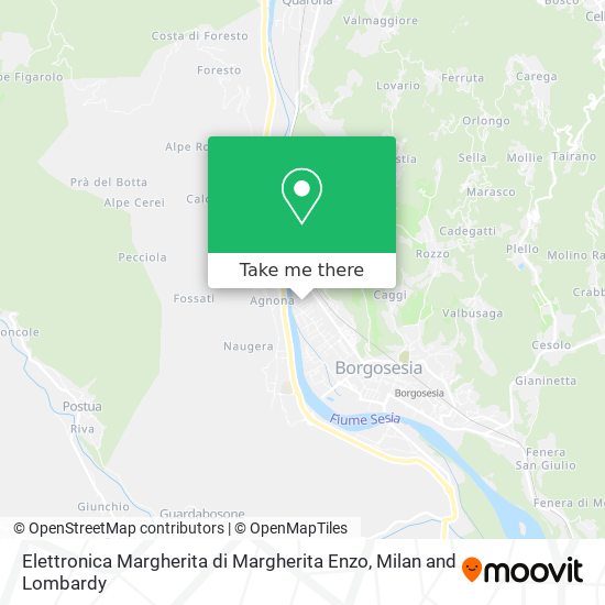 Elettronica Margherita di Margherita Enzo map