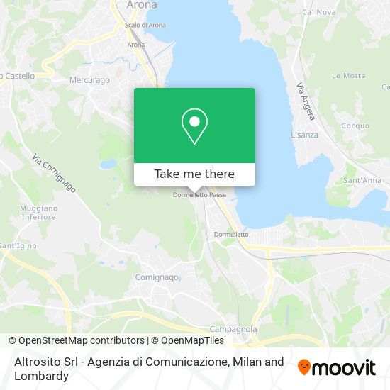 Altrosito Srl - Agenzia di Comunicazione map
