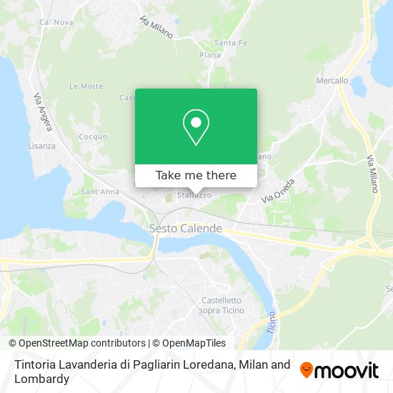Tintoria Lavanderia di Pagliarin Loredana map