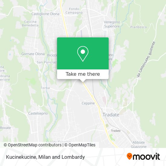 Kucinekucine map