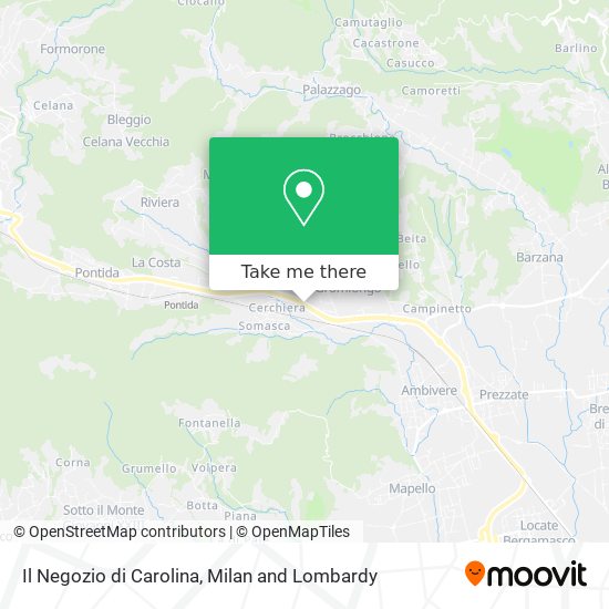 Il Negozio di Carolina map