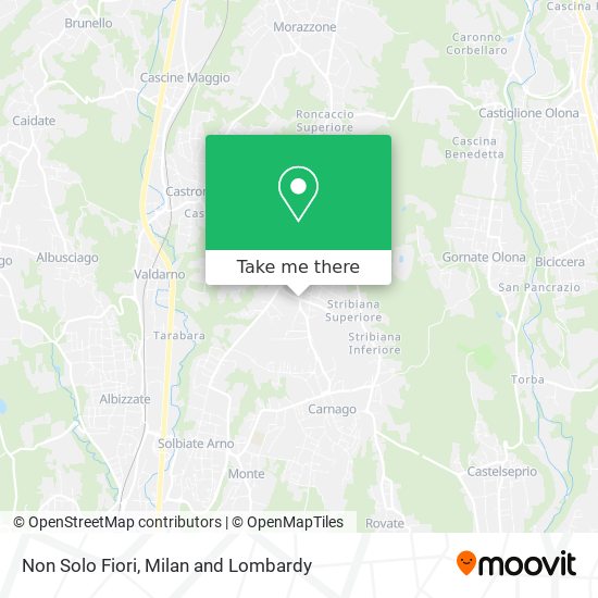 Non Solo Fiori map