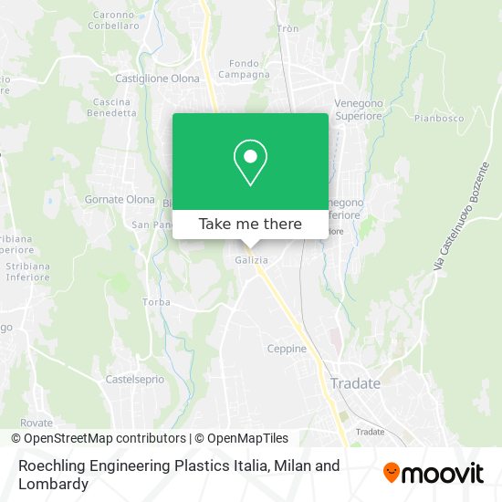 Roechling Engineering Plastics Italia map
