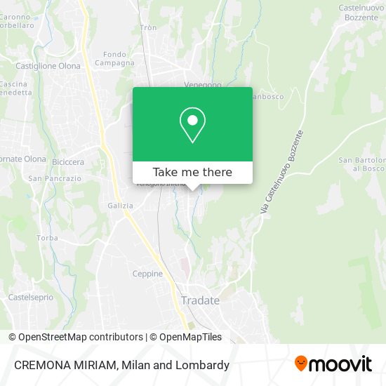 CREMONA MIRIAM map