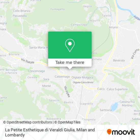 La Petite Esthetique di Veraldi Giulia map