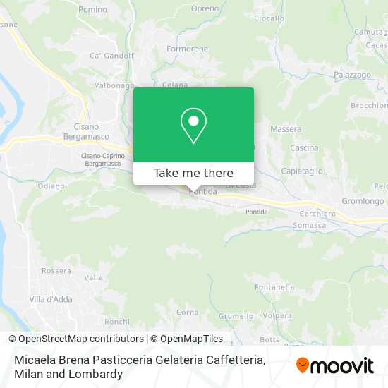 Micaela Brena Pasticceria Gelateria Caffetteria map