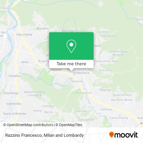 Razzino Francesco map