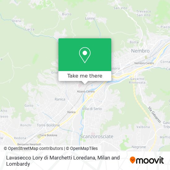 Lavasecco Lory di Marchetti Loredana map