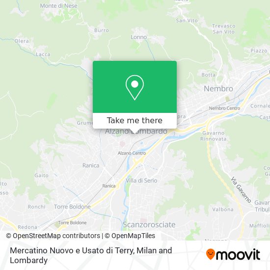 Mercatino Nuovo e Usato di Terry map