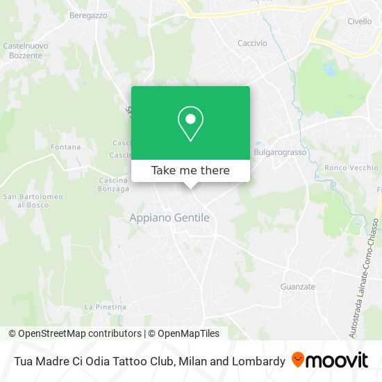 Tua Madre Ci Odia Tattoo Club map