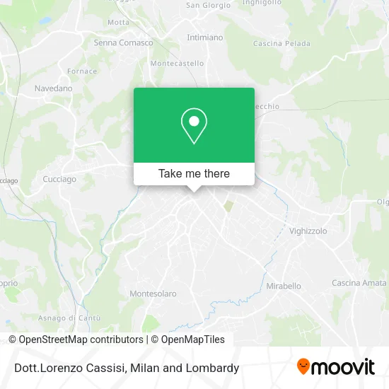 Dott.Lorenzo Cassisi map