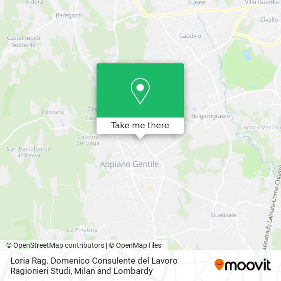 Loria Rag. Domenico Consulente del Lavoro Ragionieri Studi map