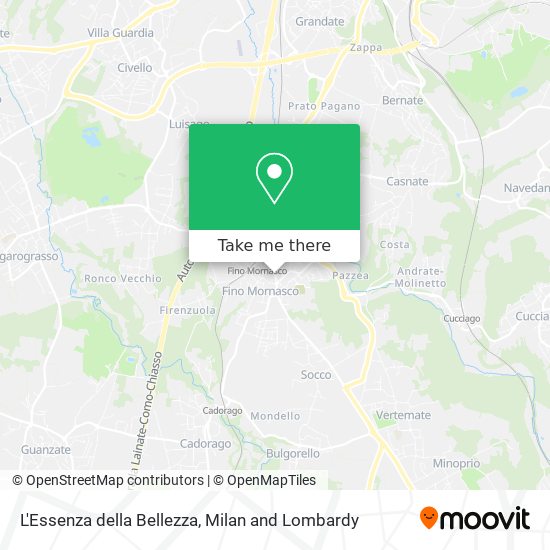L'Essenza della Bellezza map