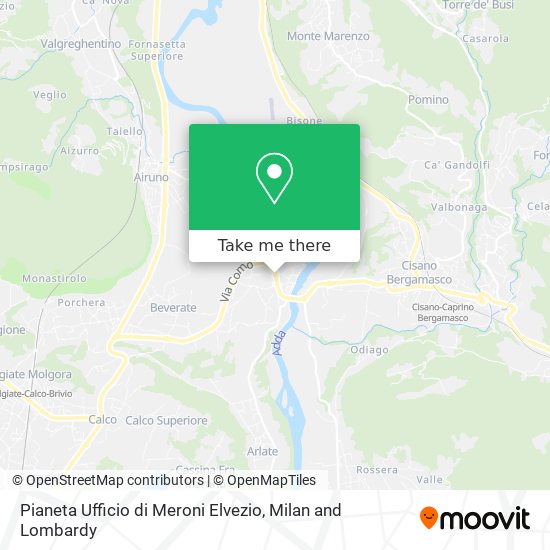 Pianeta Ufficio di Meroni Elvezio map