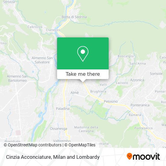 Cinzia Acconciature map