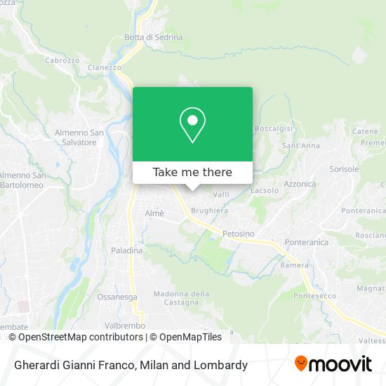 Gherardi Gianni Franco map