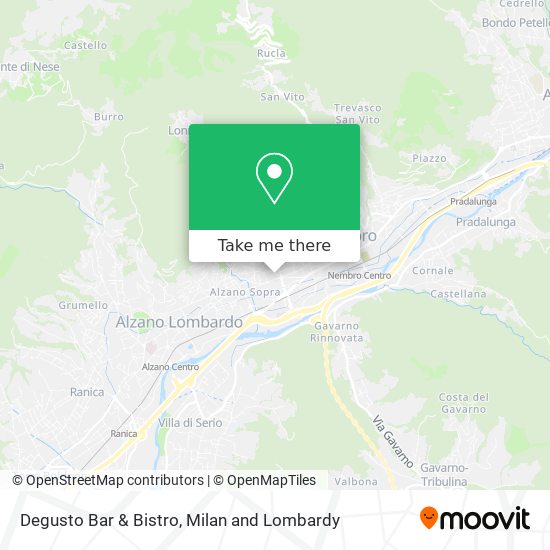 Degusto Bar & Bistro map