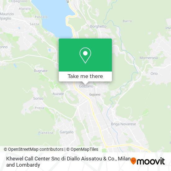 Khewel Call Center Snc di Diallo Aissatou & Co. map
