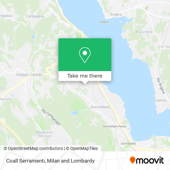 Coall Serramenti map