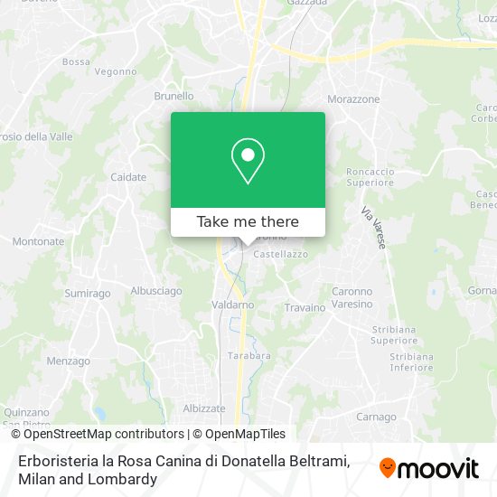 Erboristeria la Rosa Canina di Donatella Beltrami map