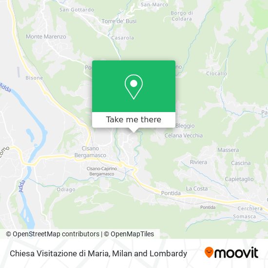 Chiesa Visitazione di Maria map