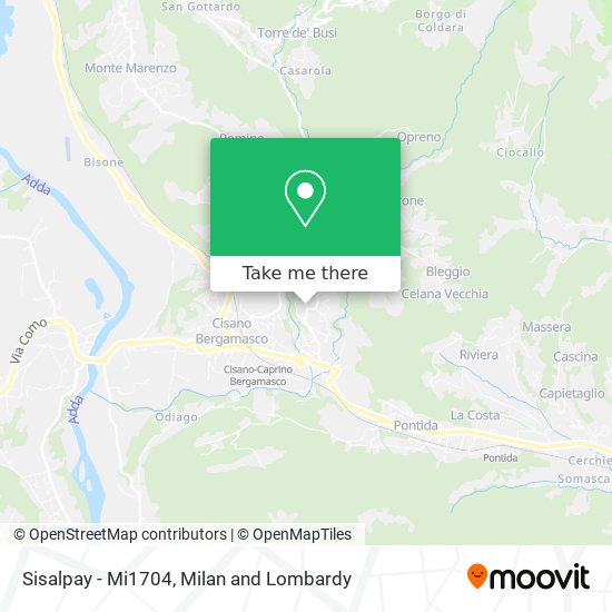 Sisalpay - Mi1704 map