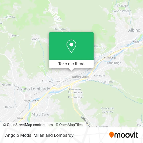 Angolo Moda map