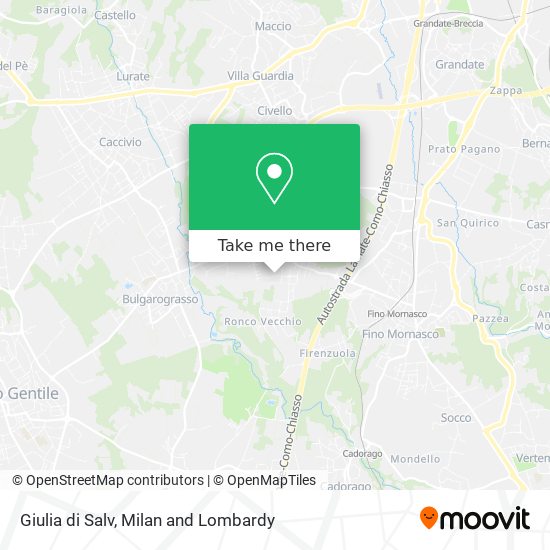 Giulia di Salv map
