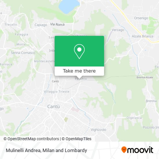 Mulinelli Andrea map