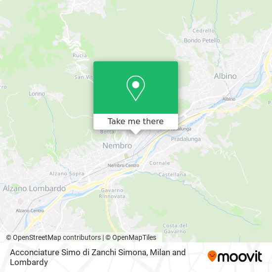 Acconciature Simo di Zanchi Simona map