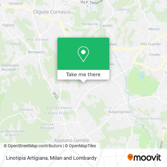 Linotipia Artigiana map