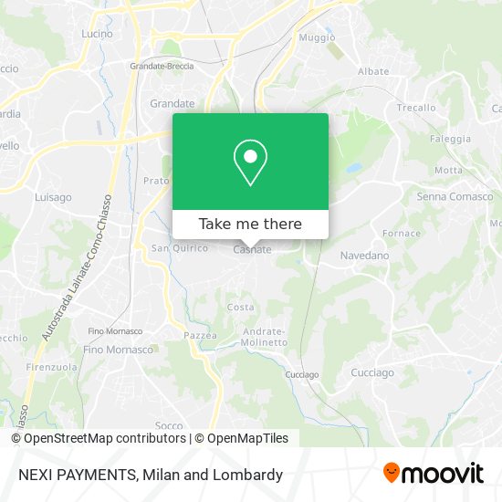 NEXI PAYMENTS map