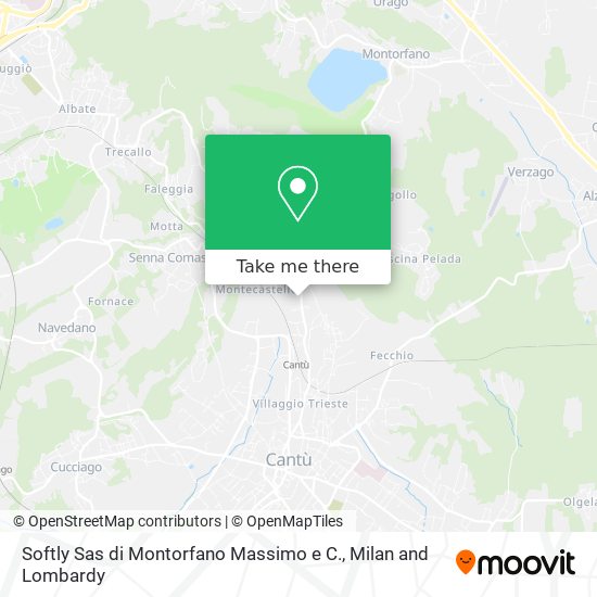 Softly Sas di Montorfano Massimo e C. map