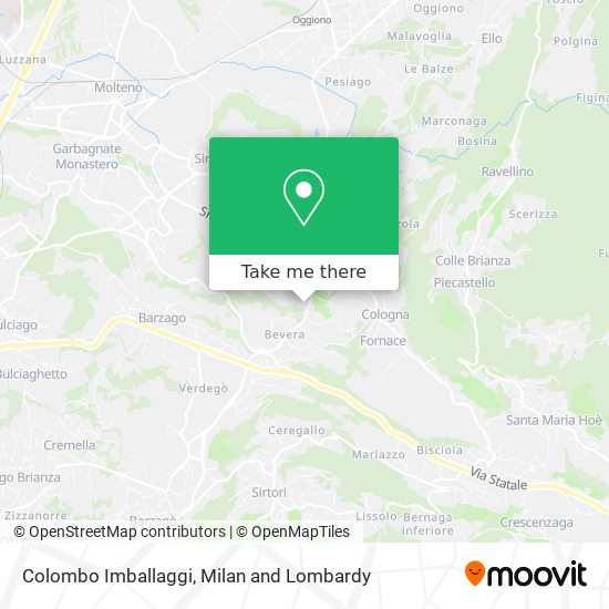 Colombo Imballaggi map