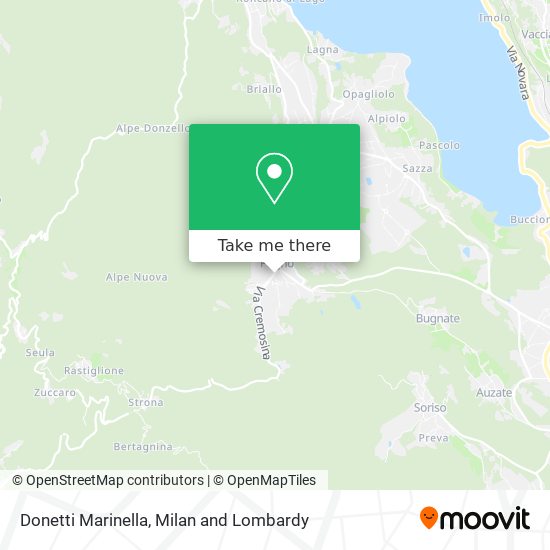 Donetti Marinella map