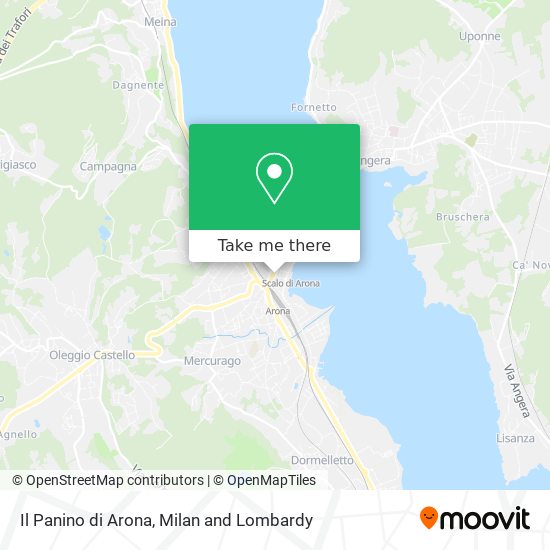 Il Panino di Arona map