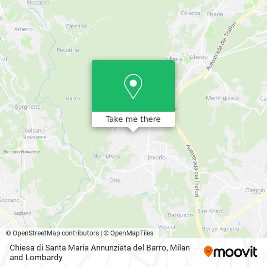 Chiesa di Santa Maria Annunziata del Barro map